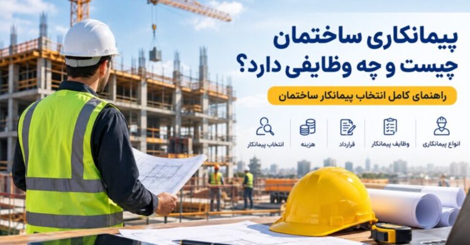 پیمانکاری ساختمان چیست و چه وظایفی دارد؟